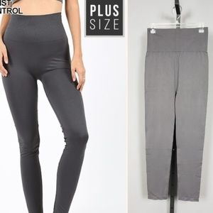 🆕 Plus Size TUMMY CONTROL SEAMLESS LEGGINGS